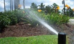 commercial-grade sprinkler equipment